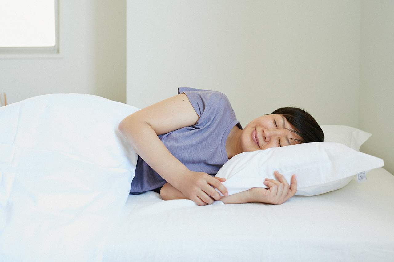 すべすべの肌触りとふわふわ感を直接実感できて、さらに幸せ度が上がりそうです。