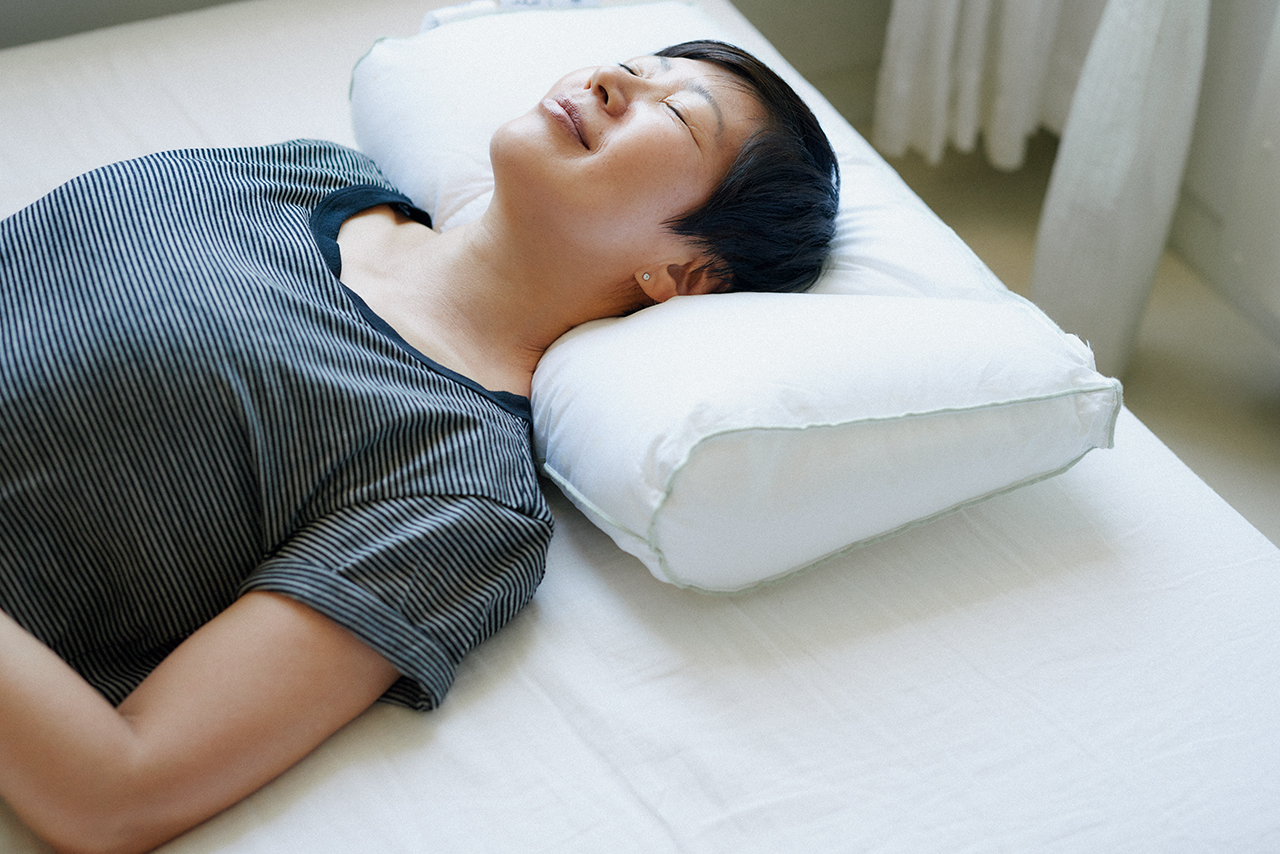 さすが、プロが作ったピローですね。これで私のストレートネックもよくなってくれるといいなあ